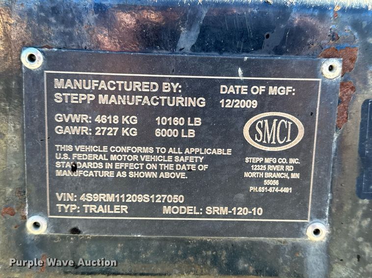 image for item NJ9341 2009 Stepp SRM-120-10 asphalt recycler