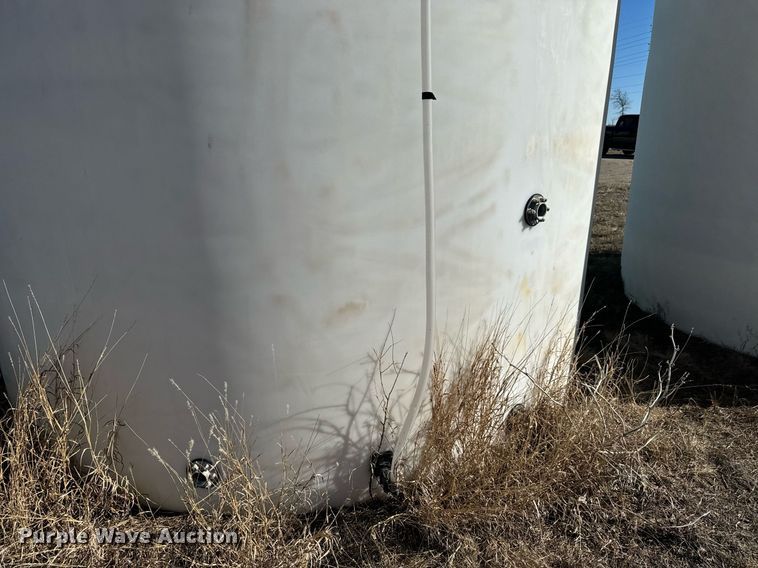 image for item NJ9342 (2) Varitech SIA 5330 salt brine poly storage tanks