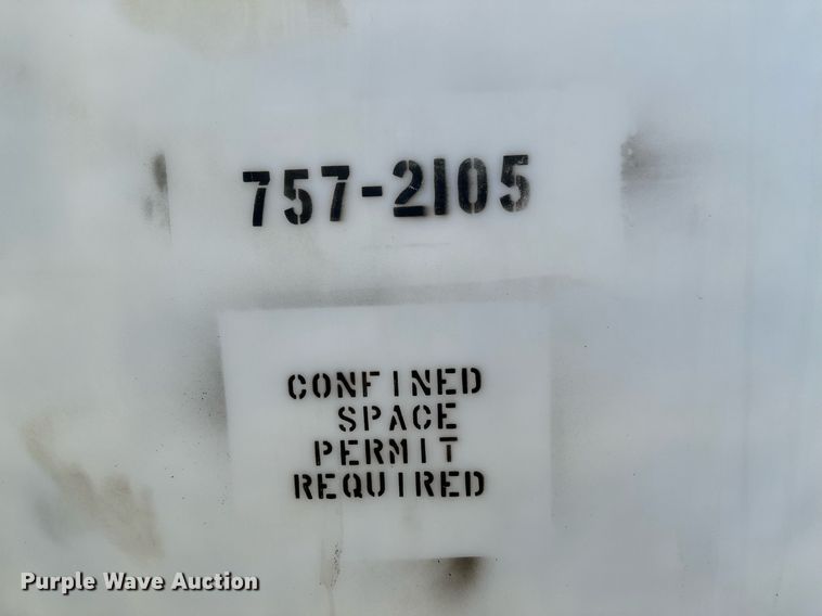 image for item NJ9342 (2) Varitech SIA 5330 salt brine poly storage tanks