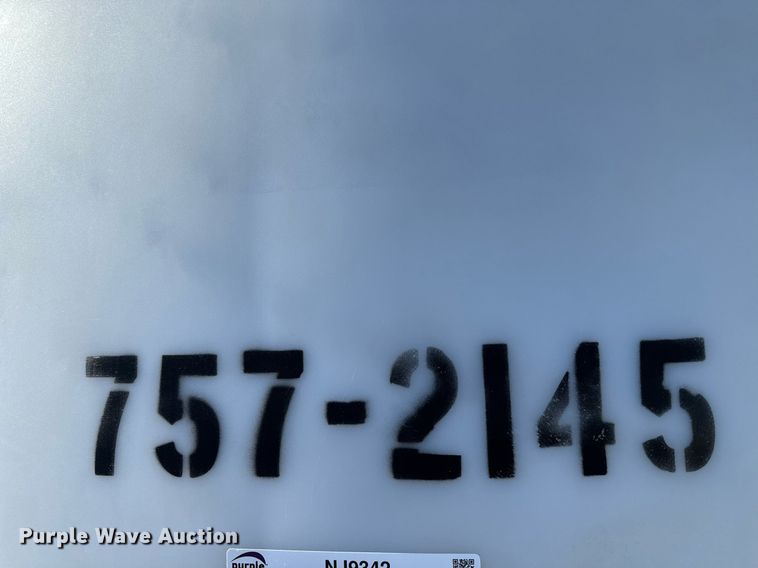 image for item NJ9342 (2) Varitech SIA 5330 salt brine poly storage tanks