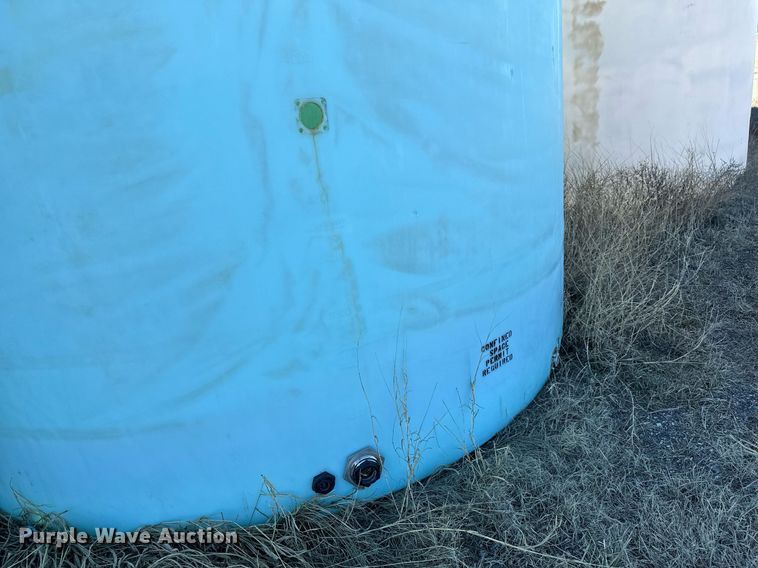 image for item NJ9344 (2) salt brine poly storage tanks