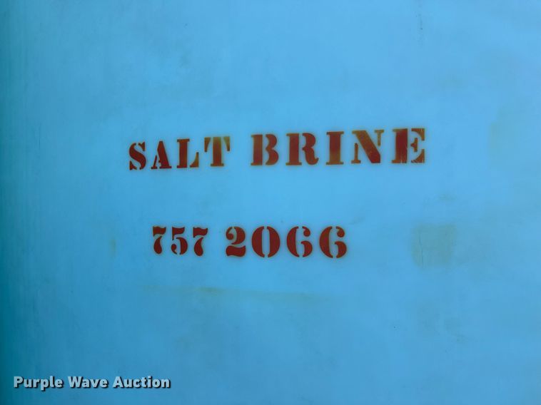 image for item NJ9344 (2) salt brine poly storage tanks
