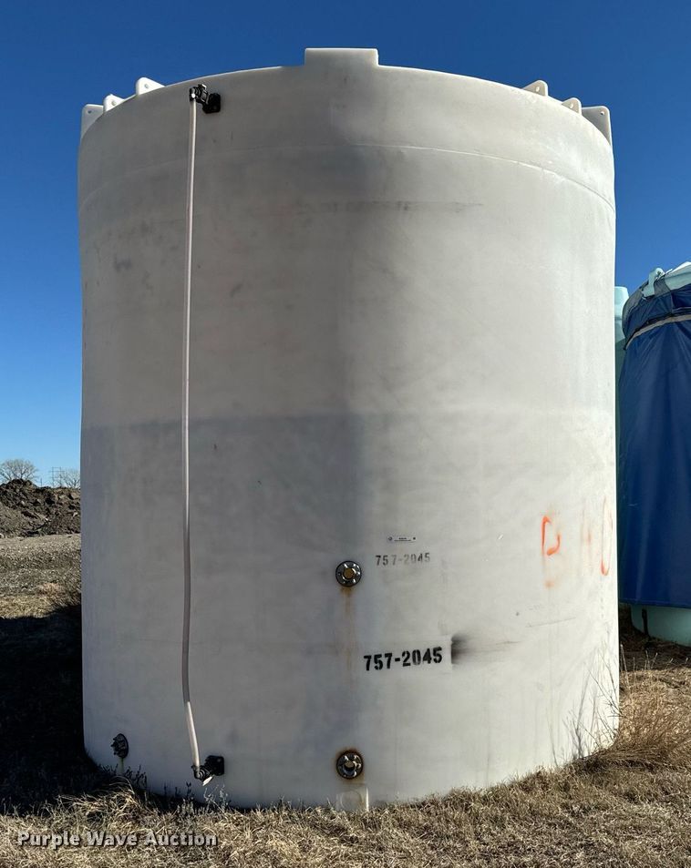 image for item NJ9346 (3) salt bring poly storage tanks