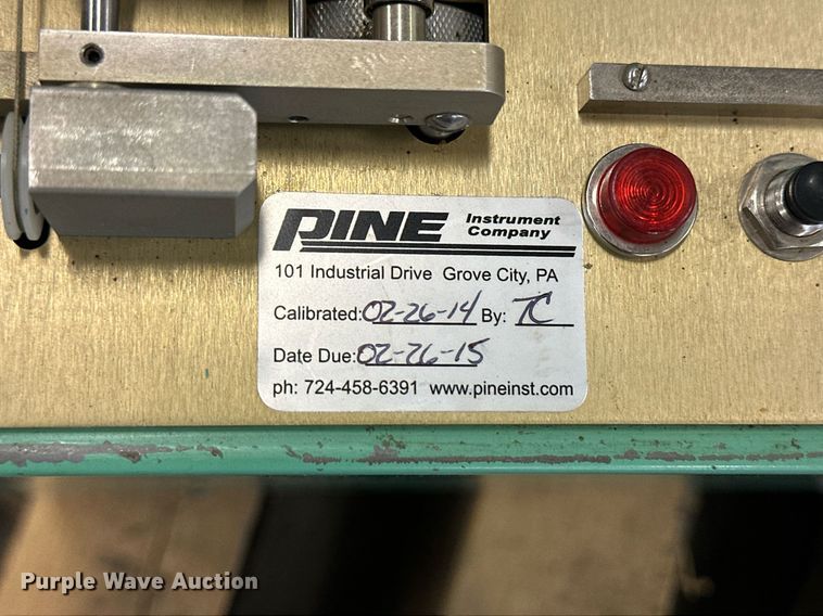 image for item NP9499 Marshall Pine AF850T asphalt sample tester