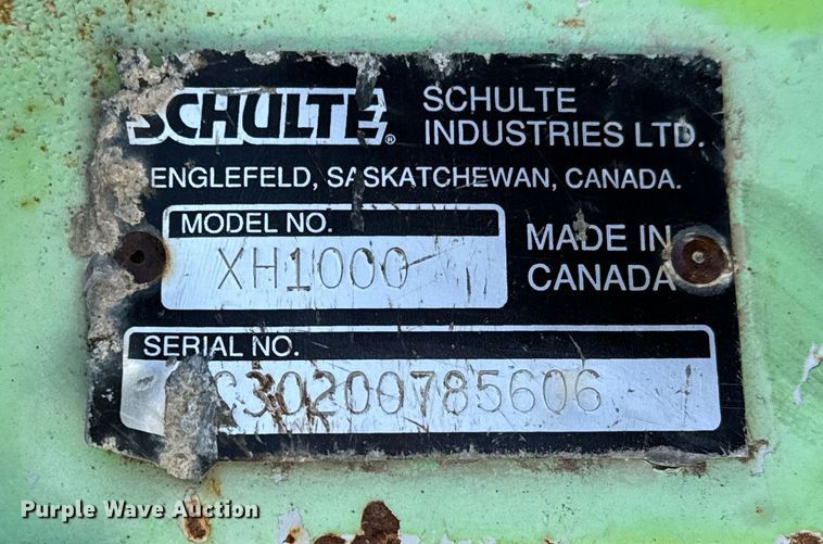 image for item NU9346 2006 Schulte XH1000 rotary mower