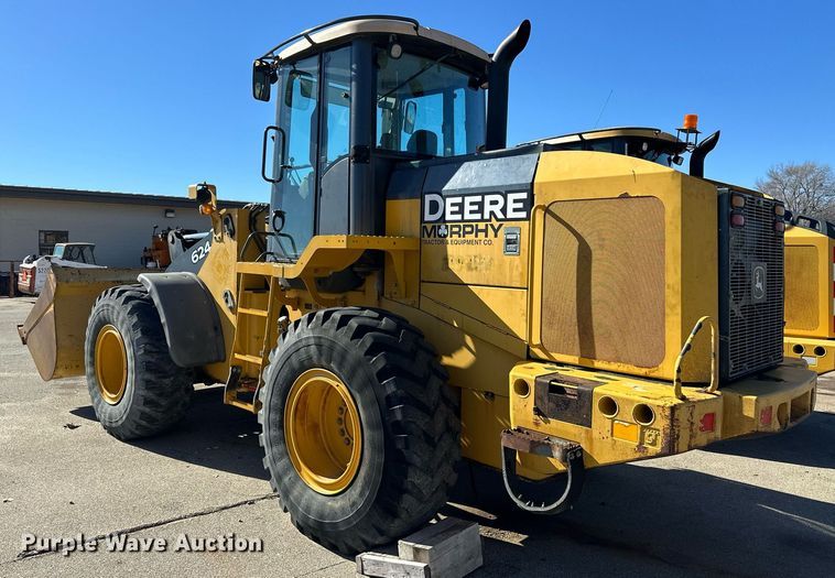 image for item NU9355 2007 John Deere 624J wheel loader