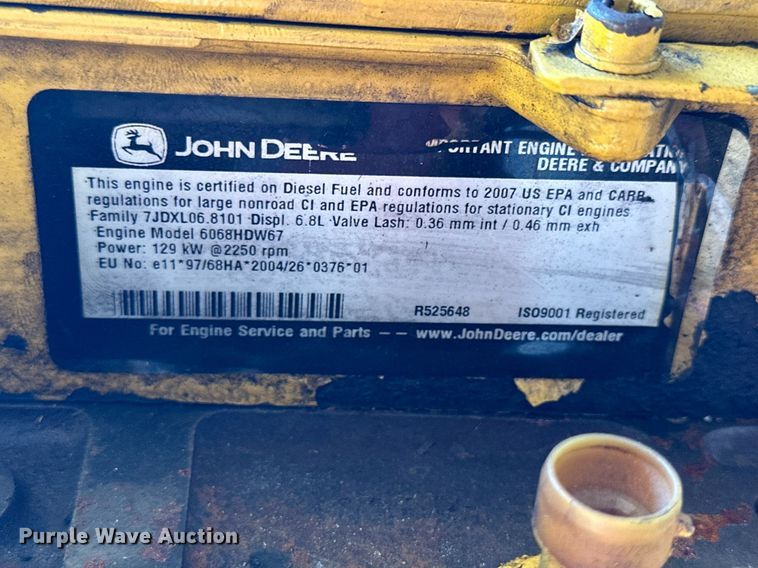 image for item NU9355 2007 John Deere 624J wheel loader