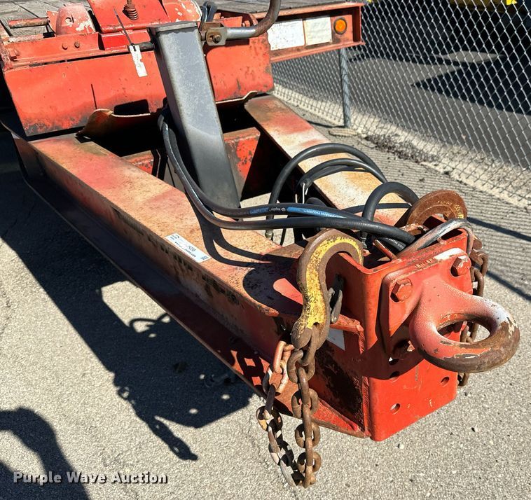 image for item NU9356 2006 Trail-Eze TE401 tilt deck equipment trailer