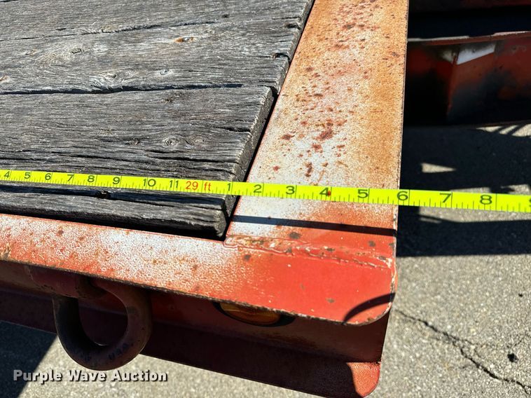 image for item NU9356 2006 Trail-Eze TE401 tilt deck equipment trailer