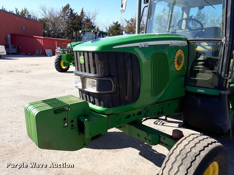 image for item NU9371 2007 John Deere 6415 tractor