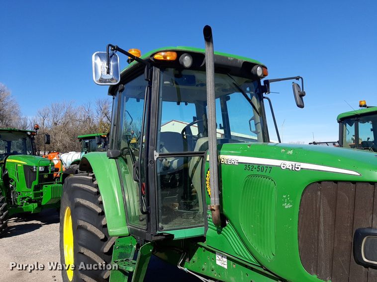 image for item NU9371 2007 John Deere 6415 tractor