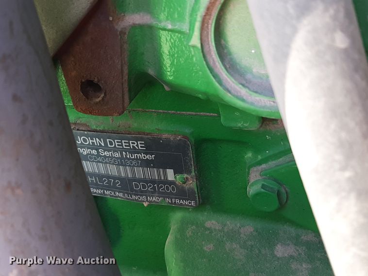 image for item NU9371 2007 John Deere 6415 tractor