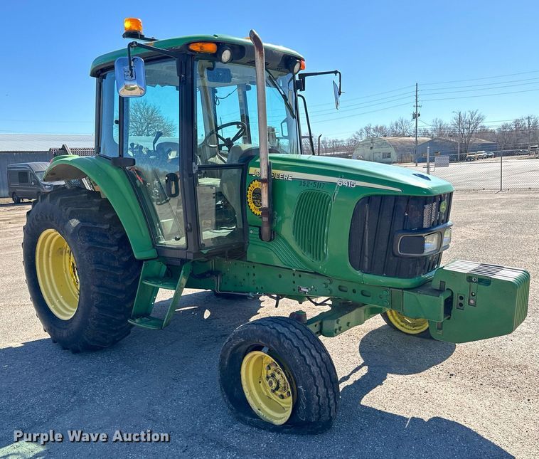 image for item NU9374 2007 John Deere 6415 tractor