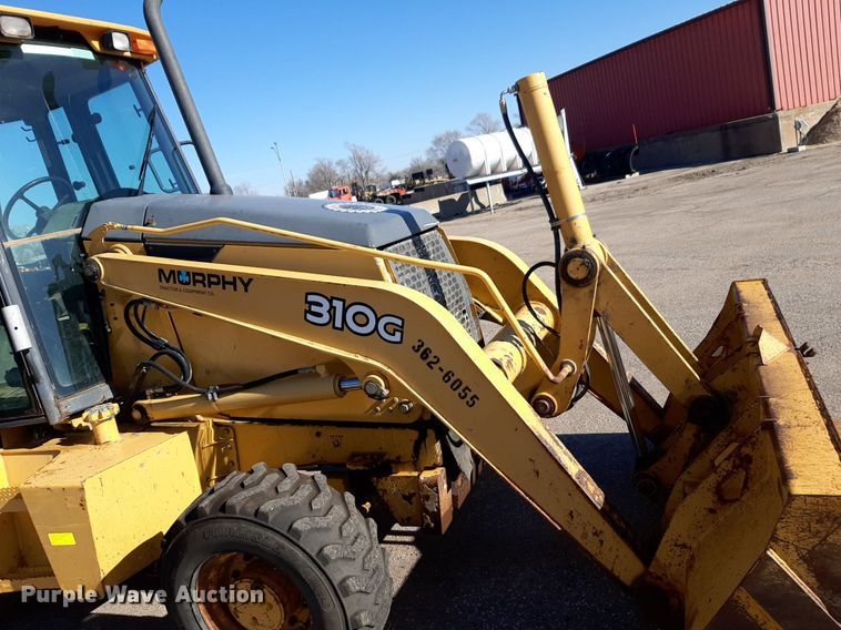 image for item NU9377 2005 John Deere 310G backhoe