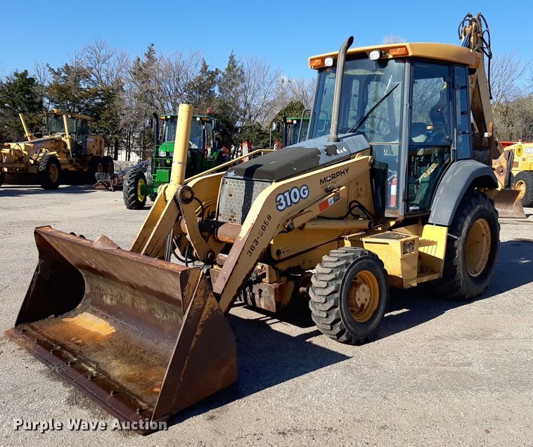 image for item NU9378 1998 John Deere 310G backhoe