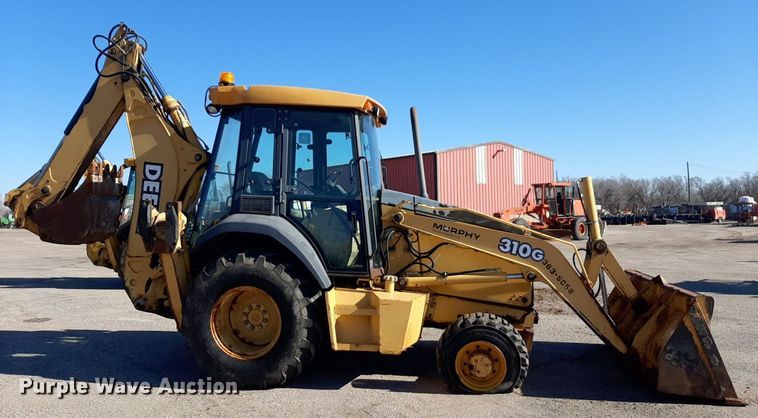 image for item NU9378 1998 John Deere 310G backhoe