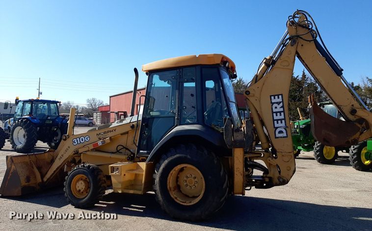 image for item NU9378 1998 John Deere 310G backhoe