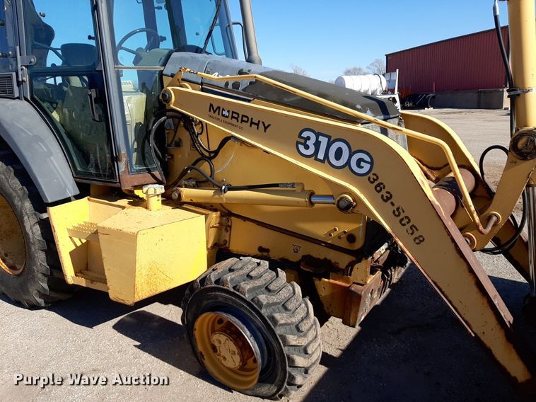 image for item NU9378 1998 John Deere 310G backhoe