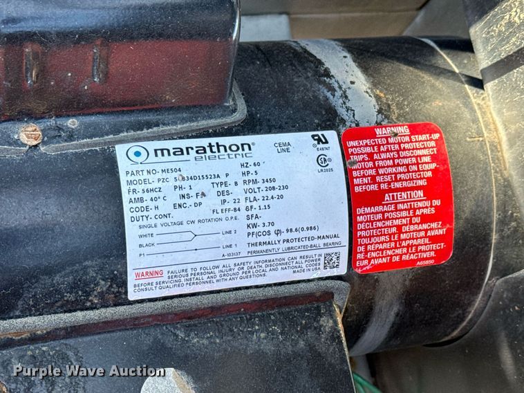 image for item NU9385 2015 Hydro Tek HN20004E2G pressure steamer