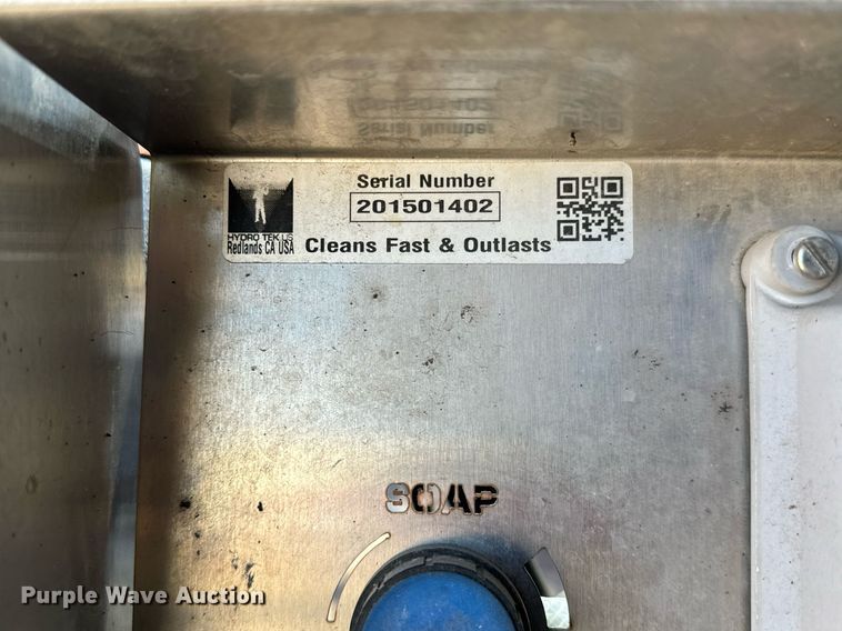 image for item NU9385 2015 Hydro Tek HN20004E2G pressure steamer