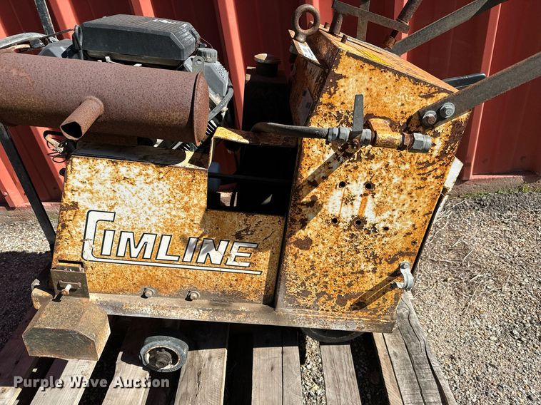 image for item NU9386 1994 Cimline Econo-Drive concrete saw