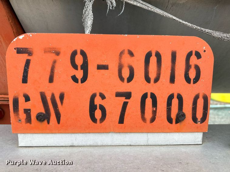 image for item OA9508 1986 Etnyre tank trailer