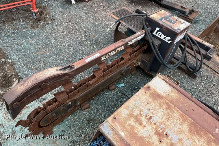 image for item OA9543 Lowe 21 skid steer trencher