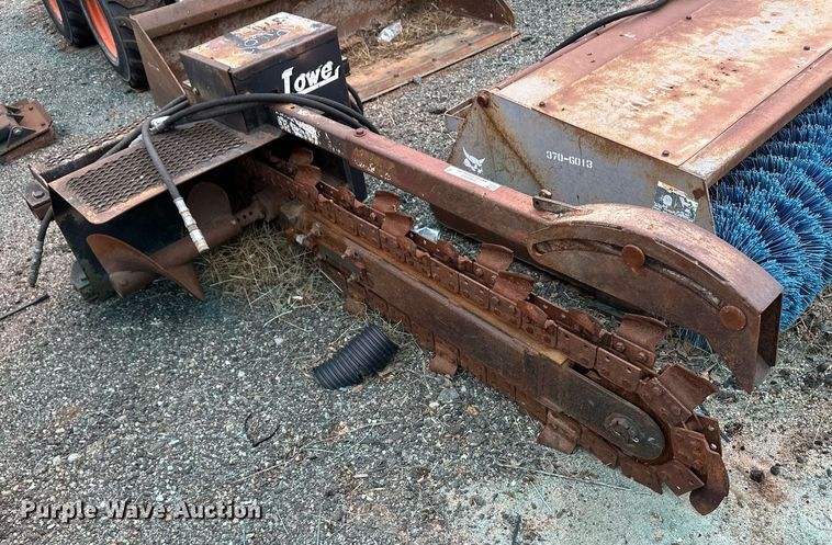 image for item OA9543 Lowe 21 skid steer trencher