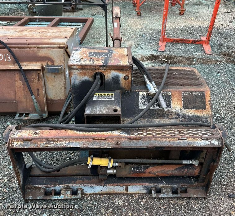 image for item OA9543 Lowe 21 skid steer trencher