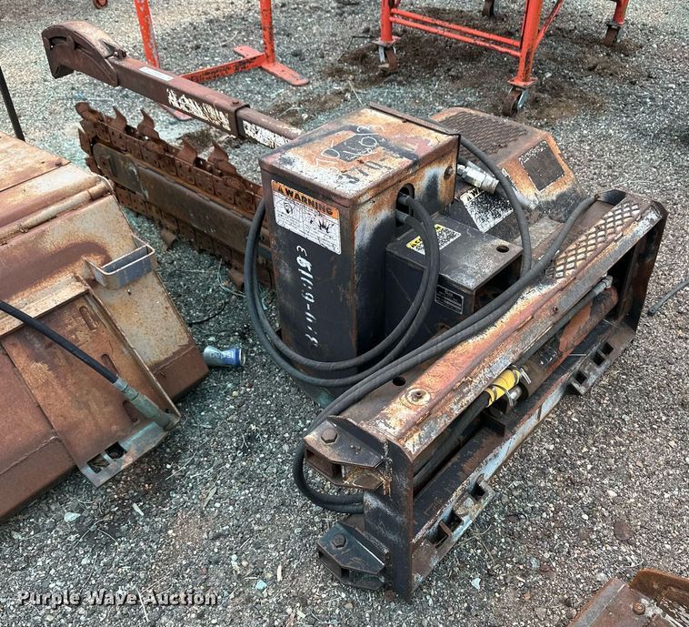 image for item OA9543 Lowe 21 skid steer trencher