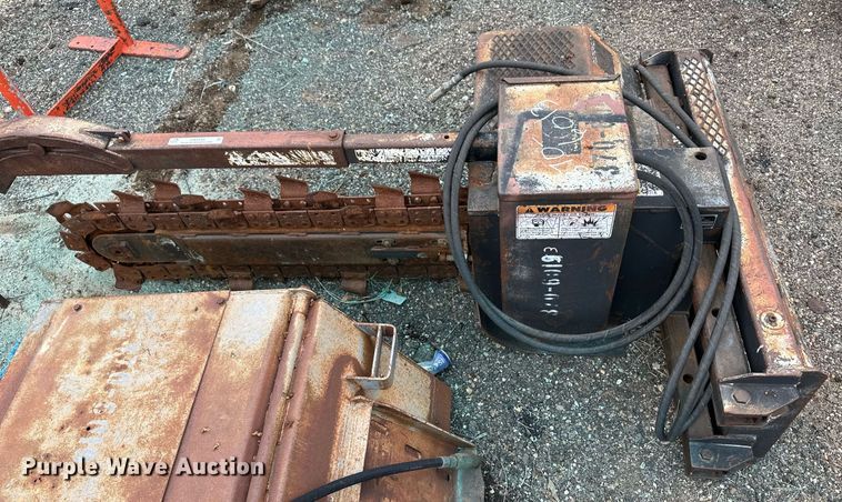 image for item OA9543 Lowe 21 skid steer trencher