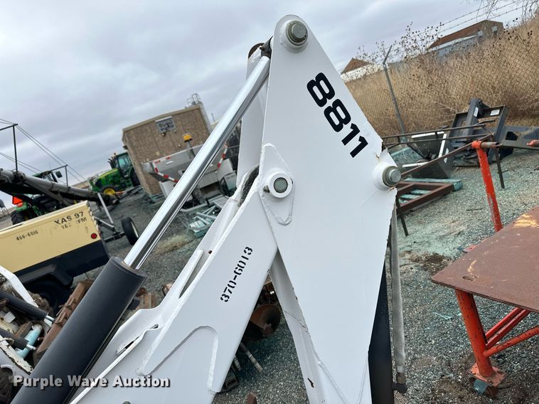 image for item OA9544 Bobcat 8811 skid steer backhoe