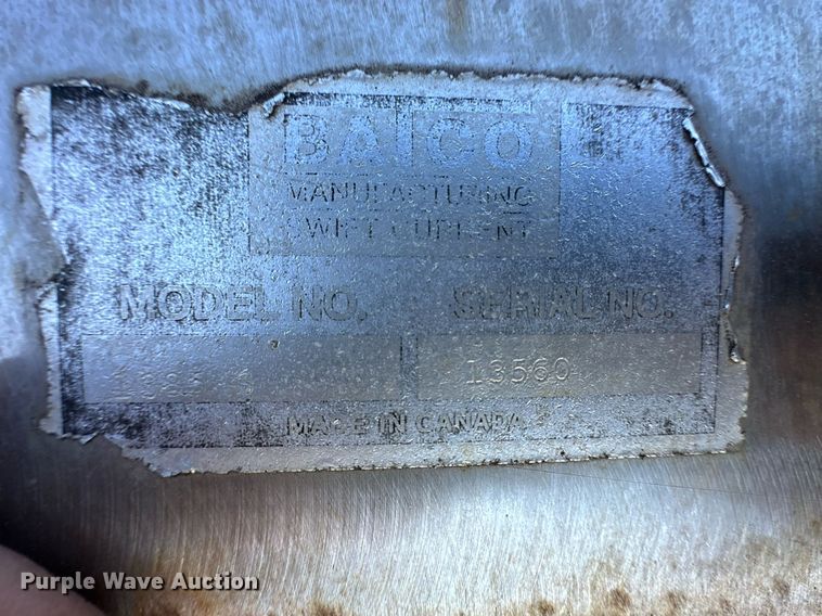 image for item OA9546 Batco 1385 salt conveyor