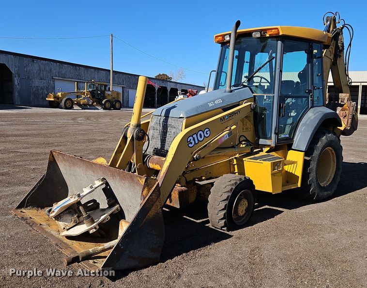image for item OJ9501 2003 John Deere 310G backhoe