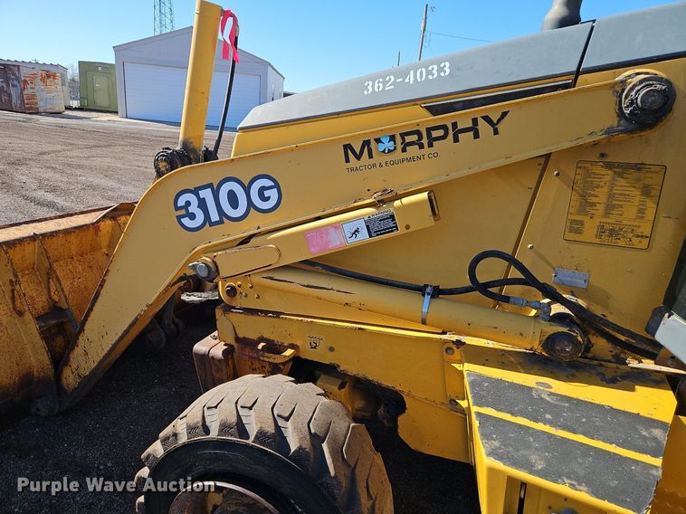 image for item OJ9501 2003 John Deere 310G backhoe