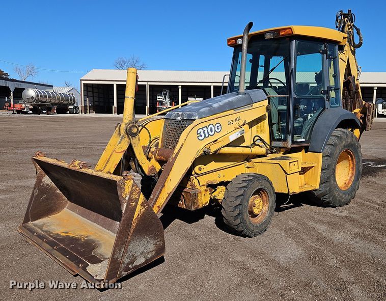 image for item OJ9503 2003 John Deere 310G backhoe