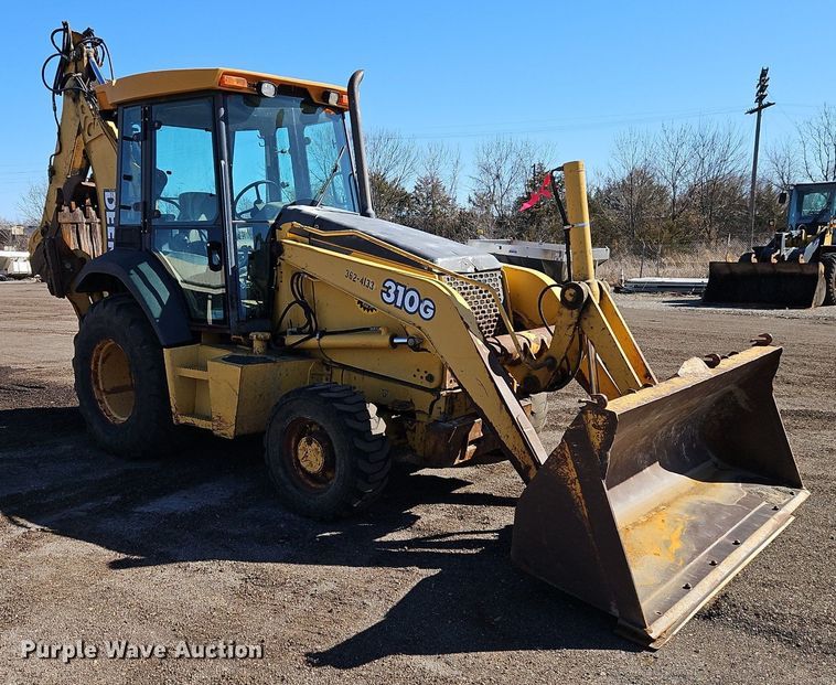 image for item OJ9503 2003 John Deere 310G backhoe