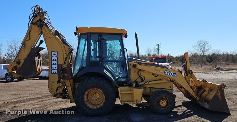 image for item OJ9503 2003 John Deere 310G backhoe