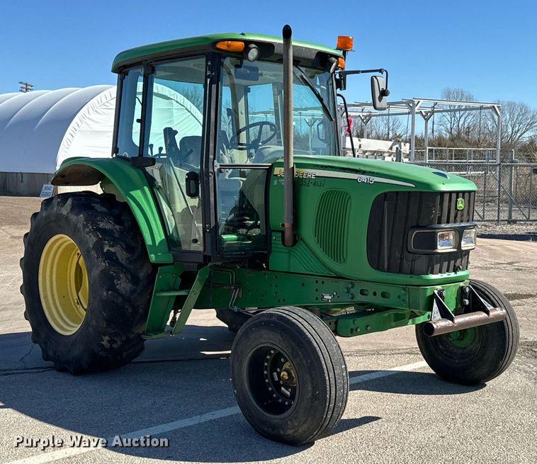 image for item OJ9517 2007 John Deere 6415 tractor