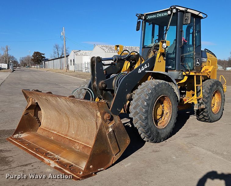 image for item OJ9525 2007 John Deere 444J wheel loader
