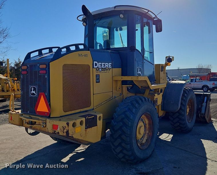 image for item OJ9525 2007 John Deere 444J wheel loader
