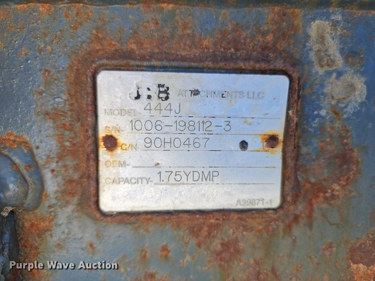 image for item OJ9525 2007 John Deere 444J wheel loader