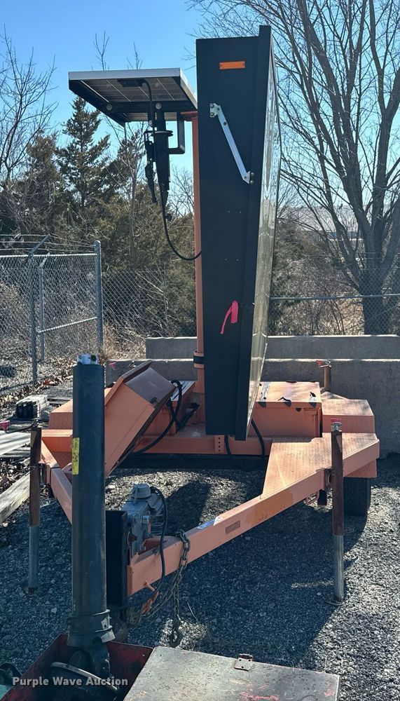 image for item OJ9531 2007 Ver-Mac 1210 message board trailer