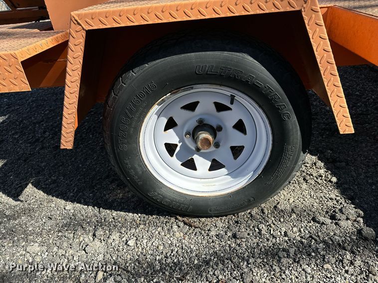 image for item OJ9531 2007 Ver-Mac 1210 message board trailer