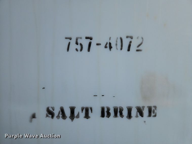 image for item OJ9538 Salt brine poly storage tank