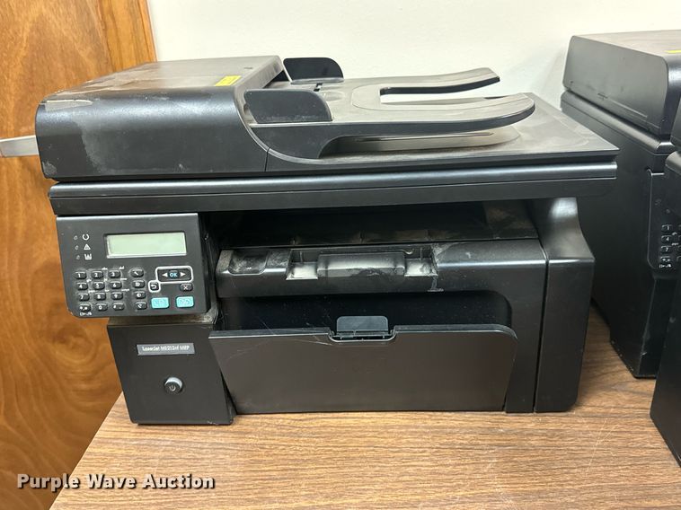 image for item OJ9556 (5) HP All In One LaserJet M1212NF multifunction printers