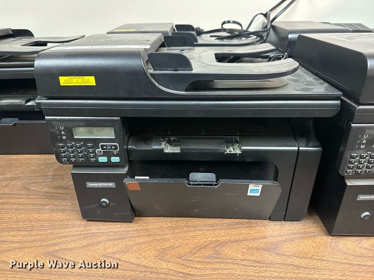 image for item OJ9556 (5) HP All In One LaserJet M1212NF multifunction printers