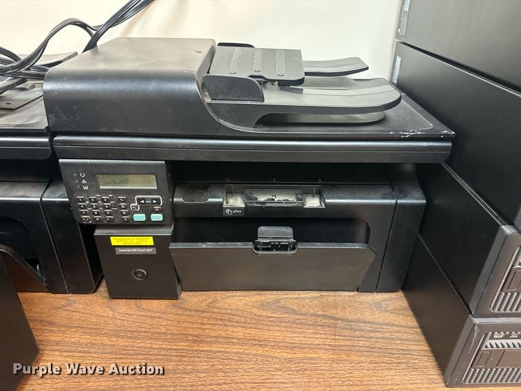 image for item OJ9556 (5) HP All In One LaserJet M1212NF multifunction printers