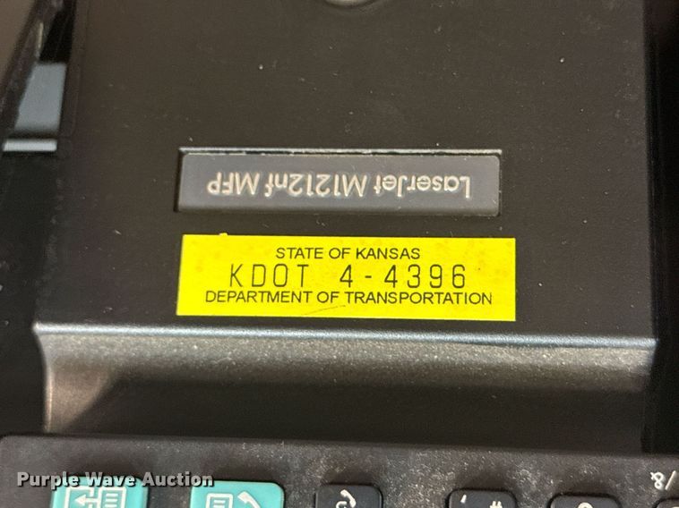 image for item OJ9556 (5) HP All In One LaserJet M1212NF multifunction printers