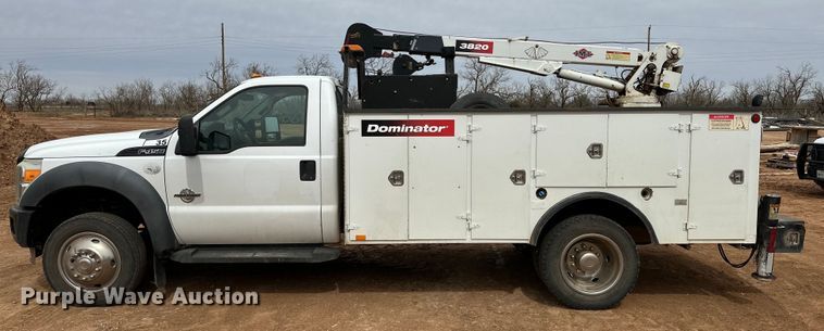 image for item DG4266 2011 Ford  F450 Super Duty utility / service truck
